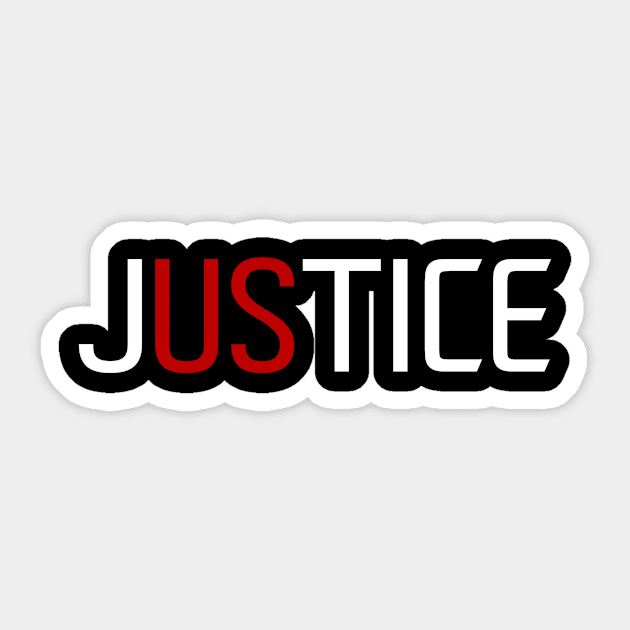 jUStice Sticker by Aedai